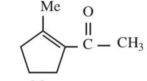 Intramolecular aldol condensation of a diketone in the presence of base (OEt-) and heat to form major product 'A'.