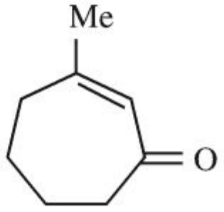 Intramolecular aldol condensation of a diketone in the presence of base (OEt-) and heat to form major product 'A'.