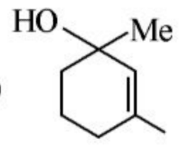 Reaction of cyclohex-2-en-1-one with 1) MeMgBr/CuI, 2) nPrI, and four product options.