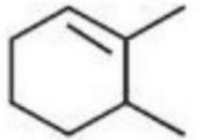 Reaction scheme showing bicyclic diol reacting with H3O+ to produce a major product, along with 4 multiple choice structure options.